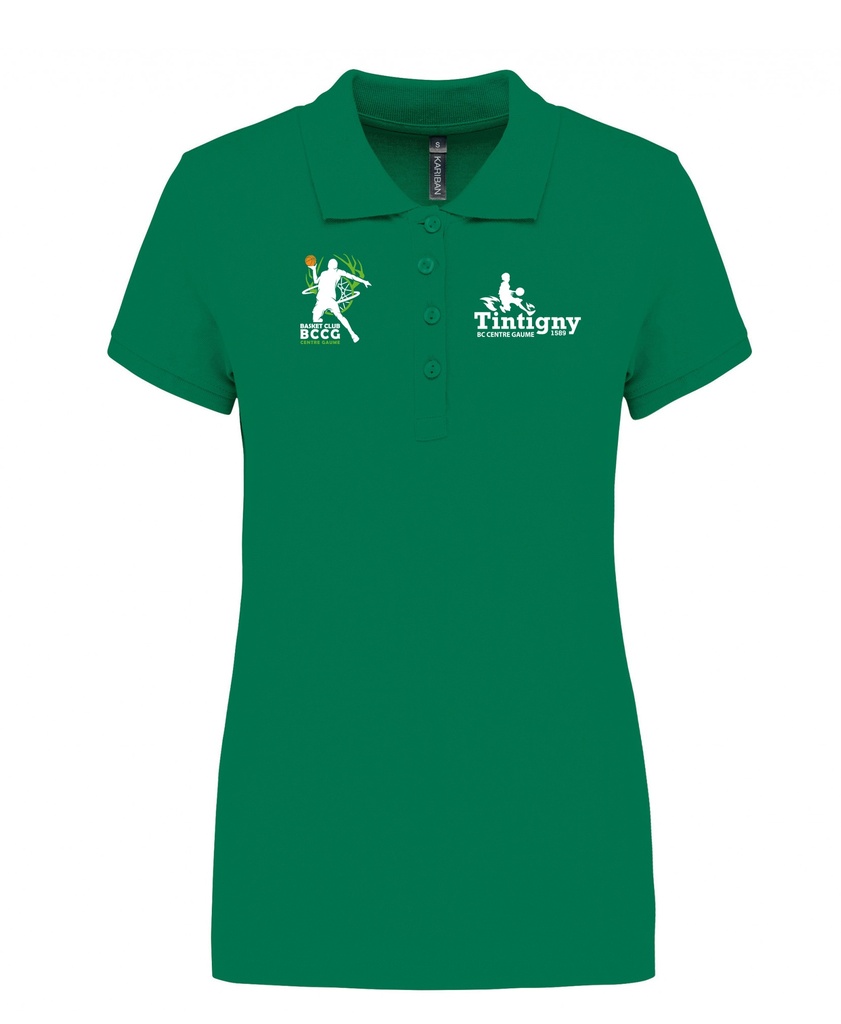 K255 Polo manches courtes femme