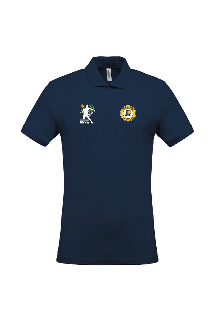 K254 Polo bleu marine Rulles (4XL)