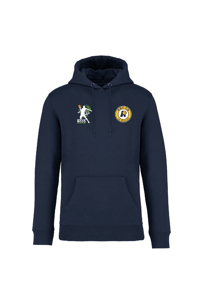 [NS401_Navy_Rulles_ENFANT] NS401 Sweat à capuche Unisexe Rulles - Enfant