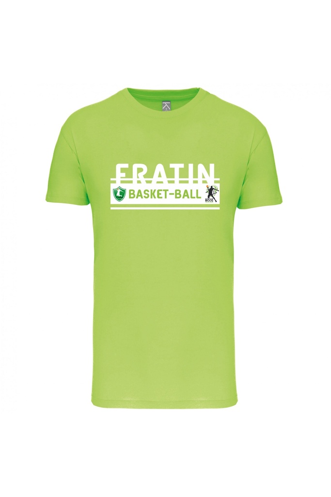 [K3032IC_lime_fratin_ENFANT] K3032IC T-shirt lime - Enfant