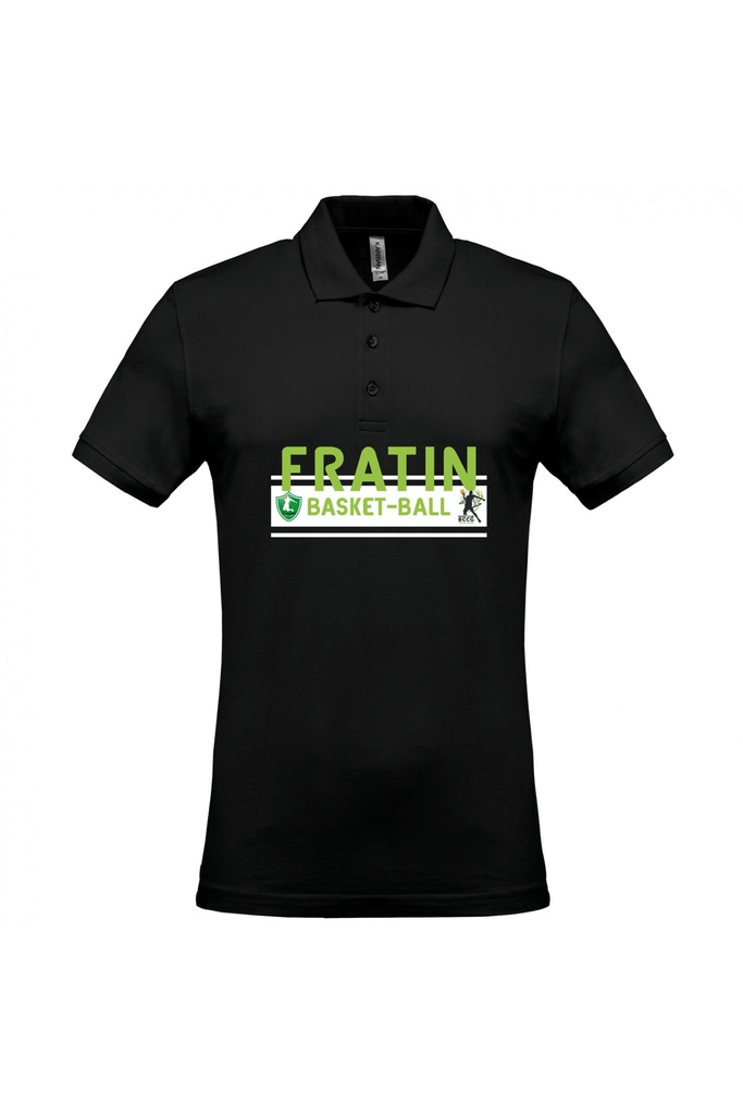 K254 Polo coach noir Fratin (4XL)