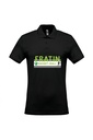 K254 Polo coach noir Fratin