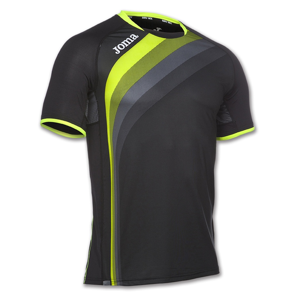 T-shirt JOMA Elite V noir/jaune