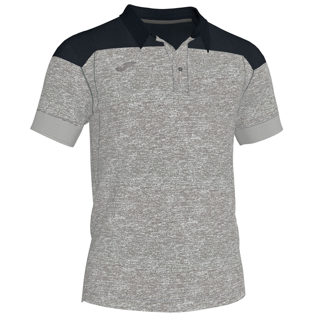Polo Winner gris/noir