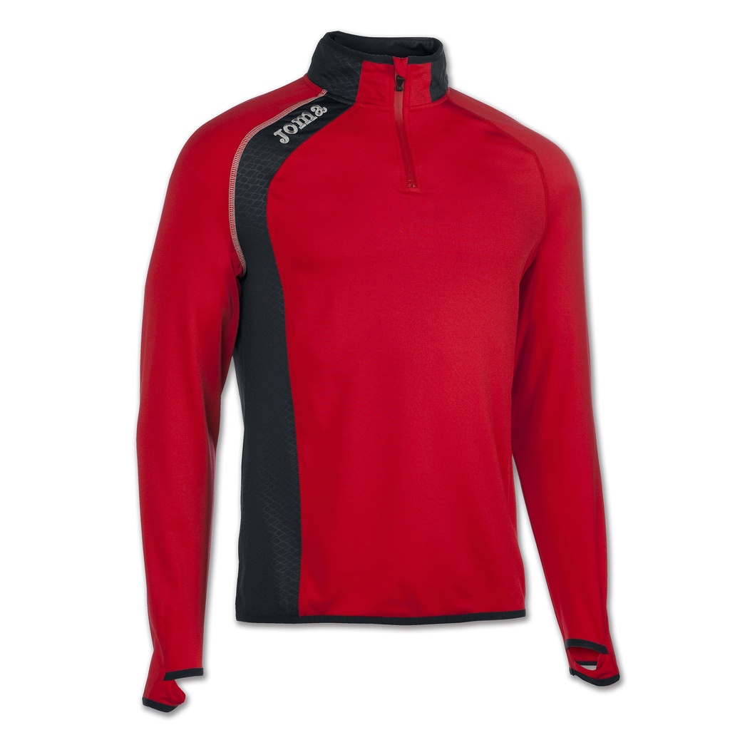 Sweat JOMA Elite V zip1/4 rouge/noire
