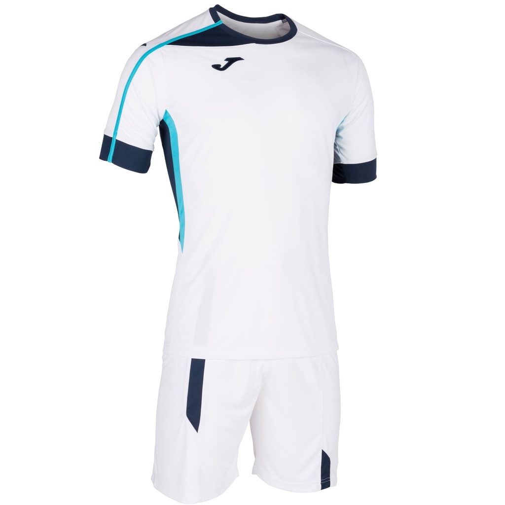 Set maillot/short Joma Roma II blanc/turquoise (XL)