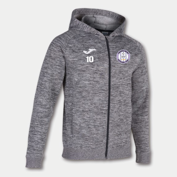 ASNP Veste à capuche JOMA Menfis grise - Adulte (3XL)