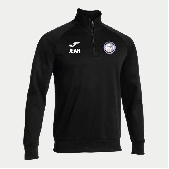 ASNP Sweat zip 1/4 JOMA Faraon noir - Adulte (3XL)